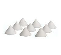 Cpolebev 30Pcs Supporto in Ceramica Refrattaria Chiodi Strumenti in Ceramica Resistenti alle Alte Temperature