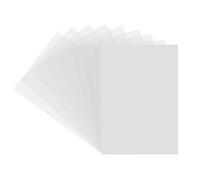 Cpolebev 36 Pezzi Fogli di Plastica Termoretraibile, Fogli Termoretraibili, Fogli di Pellicola Termoretraibile Carta Patinata Termoretraibile Vuota per Ornamenti Artigianali DIY
