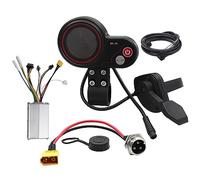 Cpolebev 36V-60V QS-S4 Kit Misuratore Display LCD Acceleratore A Pollice + Accessori Controller 48V 800W per Scooter Elettrico Zero 8 9 10 8X 10X 6PIN