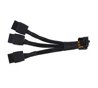 Cpolebev 3X8Pin PCI-e A 16Pin(12+4) PCI-e 5.0 12VHPWR Connettore A Gomito A 90 Gradi Parti Accessorie Componente GPU RTX4090 Serie RTX4080 P8X3 A 16PIN-A