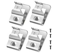 Cpolebev 4 Clip per Cintura, Kit Gancio per Clip per Trapano con, Parti di Ricambio per N268241 per Utensili Elettrici da 20 V DCD980 DCD985 DCD980L2 DCD985L2