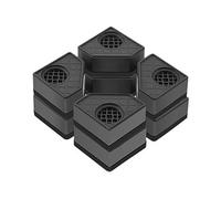 Cpolebev 4 Cuscinetti per Aumentare L'Altezza della Lavatrice Supporto per Asciugatrice 8 cm