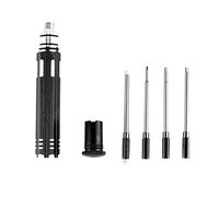 Cpolebev 4 nel 1 Set di Cacciaviti un Esagono Incassato Driver Esagonale H1.5 H2.0 2.5 H3.0Mm Strumenti di Modellazione per Aereo RC