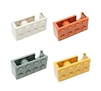 Cpolebev 4 Pack Desktop Tape Dispenser Apparecchio di Taglio per Taglierina Nastro per Confezioni Regalo per Ufficio Casa Scuola e