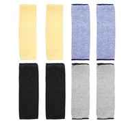 Cpolebev 4 Paia di Maniche Resistenti A Tagli e Ustioni, Maniche di Protezione per Le Braccia, Protezioni per Avambraccio, per Pelle Sottile e Lividi, 30 cm