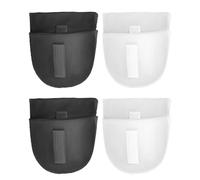 Cpolebev 4 Paia di Spalline Integrate Spessore Spugna Traspirante Rinforzatore per Spalle per Spalle Inclinate T-Shirt Alta e Bassa Durevole Facile da Usare
