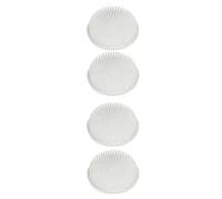 Cpolebev 4 PCS Flower Frogs Porta Fiori Trasparente per Composizione di Fiori con 3 Ventose