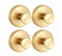 Cpolebev 4 PCS Suction Cup Hooks per Parete Della Doccia, Ganci Rimovibili e Riutilizzabili Perforazione per Asciugamani da Cucina, Porta In Vetro e Finestra.