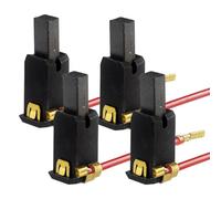 Cpolebev 4 Pezzi N292059 Gruppo Scatola Spazzole di Adatto per Scatola Spazzole Levigatrice N421468 CMEW231DWE6411 DWE6411K WE6420 DWE6421 DWE6423