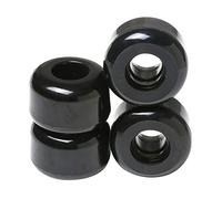 Cpolebev 4 Pezzi/Set Skateboard Longboard Wheel 54Mmx36Mm 82A Wheel Stunt Skateboard Downspeed PU Wheel,Nero