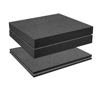 Cpolebev 4 Pz Pick Apart Foam Insert Pluck Pre Square Sheet Foam con Uso Inferiore per Scatole da Gioco da Tavolo Cassetto Portaoggetti A