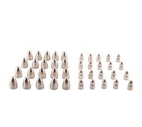 Cpolebev 40Pcs P80 Ugello/Elettrodo un Punta Consumabili Accessori per Torcia da Taglio al Plasma Accessori 1.1Mm