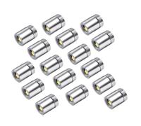 Cpolebev 42 Luci In Miniatura per Casa Delle Bambole, Mini Faretti A 7 Colori Alimentati A Batteria, Piccola Luce A LED per (Colorato)