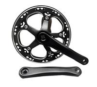 Cpolebev 48T Singola velocità 170mm Bici da Strada Pieghevole Guarnitura per Bicicletta Set Guarnitura per Bici Sostituzione Pignone Ruota Dentata