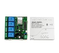 Cpolebev 4CH Tuya Zigbee Smart Switch Module 85-250V Relè Smart Home Funziona con Gateway per Home Pezzi di Ricambio