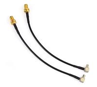 Cpolebev 4G Antenna SMA Femmina un TS9 Adattatore 15 Cm 2 PZ per Router Antenna Esterna E5372 E5577 E5786 E5787