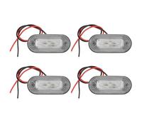 Cpolebev 4PZ 12V Lampada di Segnalazione per Barche Marine Grande Impermeabile A LED Luci di Cortesia Piattaforma per Scale Bianca