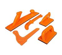 Cpolebev 5 PCS Manico A Spinta Pialla per la Lavorazione del Legno Gli Strumenti per la Lavorazione del Legno In Gomma Sono Adatti per Router, Falegname e Seghe da Tavolo Strumenti per la Lavorazione