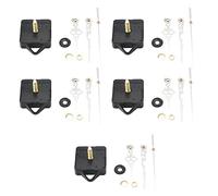 Cpolebev 5 Pezzi 31 Mm Albero Lungo DIY Orologio al Quarzo Meccanismo di Movimento Kit Motore per Parti Strumento di Riparazione Orologio Ricambio DIY A