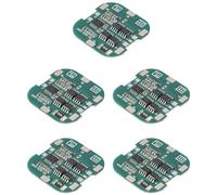 Cpolebev 5 Pezzi 4S 8A 14.8V 18650 Agli di Litio Scheda di Carica Della Batteria PCB Quadrato Protezione da Cortocircuito per Motore Trapano
