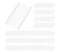 Cpolebev 5000 Pezzi 1 Pollici Elementi Fissaggio Pistola Etichettatura,Ricariche per Microfono in Plastica,Attacchi Etichette Abbigliamento,Ricariche Pistola per Etichettatura Indumenti