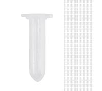 Cpolebev 500Pcs 2Ml Micro-Centrifuga Provetta Provetta Fiala di Plastica Trasparente Fiale Contenitore a Scatto cap per Laboratorio di Stoccaggio Campioni