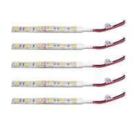 Cpolebev 5PZ 10Cm Impermeabile Caldo 5050 Led Strip Lights Dc 12V Caravan Boat Car