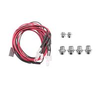 Cpolebev 6 Kit Luci LED 2 Bianca 2 Rosso 2 Blu per 1/10 1/8 Scx10 D90 Rc Car