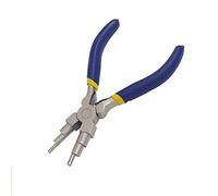 Cpolebev 6 nel 1 Handheld Forming Antiruggine Rings Bail Making Pinza per 3Mm Un 10Mm Acciaio al Carbonio Strumento per Gioielli Portatile Wire Looper