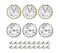 Cpolebev 6 Pezzi di Parti di Orologi per Stampi nel Resina per Orologi, Pezzi di Orologi per Stampi nel Resina Epossidica per Orologi
