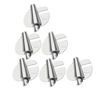 Cpolebev 6 Pezzi Piedino per Orlatore Arrotolato per Cucire, 5mm-10mm 6 Dimensioni Larghe Piedino A Pressione Arrotolato Piedino per Macchina da Cucire Piedino per Orlatore Facile da Usare