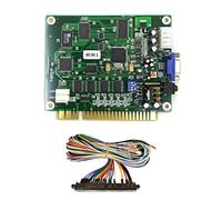Cpolebev 60 nel 1 Scheda PCB Multicade Scheda di Gioco Arcade con 28P Uscita VGA Scheda di Gioco Arcade Orizzontale per Jamma Arcade