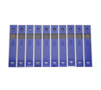 Cpolebev 60 Pezzi Ricariche per Matite da Carpentiere Solide da 2,8 Mm per Matita Meccanica per La Lavorazione del Legno per Scrivere, Disegnare, Disegnare (Nero)