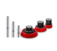 Cpolebev 6Pc M14 Filettatura Porta Acqua Smerigliatrice Ad Angolo di Prolunga In Lega di Estensione Set di Ricambi per Levigatrice Rotativa