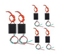 Cpolebev 6Pcs DC 3.7V-6V A 20Kv 20000V 1.5A Boost Step Up Modulo di Alimentazione Modulo di Alimentazione In Plastica Generatore Ad Alta Tensione Modulo Convertitore Trasformatore CC