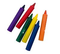 Cpolebev 6PZ Pastello da Bagno Cancellabile Graffiti Giocattolo Lavabile Doodle Penna per Bambini Bambini Che Fanno il Bagno Pastelli Giocattolo Educativo
