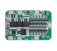 Cpolebev 6S 15A 24V PCB Scheda di Protezione del Caricabatterie per 6 18650 Li-Ion Batteria al Litio Kit Kit DIY