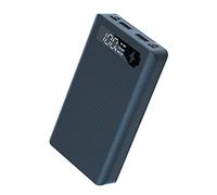 Cpolebev 6X18650 Caricabatterie Box Power Bank Case 18650 Caricabatterie Box per Carica Cellulare, Carica Standard Nero