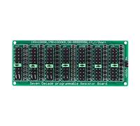 Cpolebev 7 Decade 1R - 9999999R Scheda Resistore Scorrevole SMD Programmabile Accuratezza del Passo 1R 1% 1/2 Watt Modulo 200V