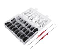 Cpolebev 740PZ Set di Guarnizioni nel Gomma Nitrile con Strumenti un Gancio NBR Anelli di Tenuta Guarnizione Kit di Guarnizioni O-Ring di Tenuta Resistenti All'Olio