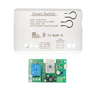 Cpolebev 7V-32V Smart WiFi Motor Switch Module Modulo In Plastica con WiFi+Bluetooth 1CH Relè per Home