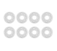 Cpolebev 8 Pezzi 608 Cuscinetti In Ceramica Piena ZrO2 Cuscinetti A Sfere 8mmx22mmx7mm Accessori per Pezzi di Ricambio per Cuscinetti In Ossido di Zirconio
