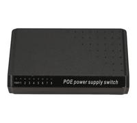 Cpolebev 8 Porte 6 + 2 Switch Poe Iniettore Power al RJ45 di Rete della Famiglia Ethernet 10/100M per Telecamere Adattatore di Alimentazione