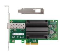 Cpolebev 82599-1SFP/X520-DA1/E10G41BTDA Scheda di Rete per Server con NIC 10G Single Port in Fibra Ottica, PCIE2.0 X4, Chip 82599EN, Facile da Usare