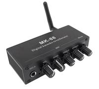 Cpolebev -88 Microfono da 6,5 mm Effetto Riverbero Decodificatore Coassiale Bluetooth Preamplificatore Stereo Amplificatore Audio Scheda di Missaggio Durevole Facile da Usare