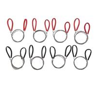 Cpolebev 8PZ un Filo per Tubi nel PVC un Filo nel Acciaio Inossidabile per Tubi nel PVC Tagliatubi un Mano Corda per Tagliare Tubi nel PVC per il