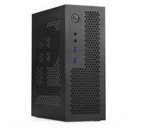Cpolebev A09 HTPC Computer Case Mini ITX Gaming PC Chassis Desktop Chassis USB 3.0 Computer Case Home Computer Case Nero