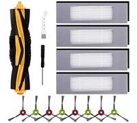 Cpolebev Accessori di Ricambio per Filtro Laterale Principale per Aspirapolvere Robot Ozmo 920, 950, T8, N8, T9