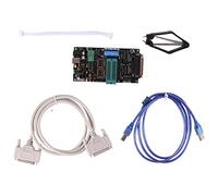 Cpolebev Accessori di Ricambio Programmatore Willem EPROM SPI 25Xx PCB5.0T-2021, BIOS009 PIC, Supporto 0.98D12, Clip Promozionale PLCC32+Adattatore SOIC A 8 Pin