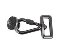 Cpolebev Accessori per Fotocamera Adattatore per Vite da 1/4 di Pollice + Gancio di Collegamento per Fotocamere DSLR con Tracolla Rapida con Tracolla Un Tracolla